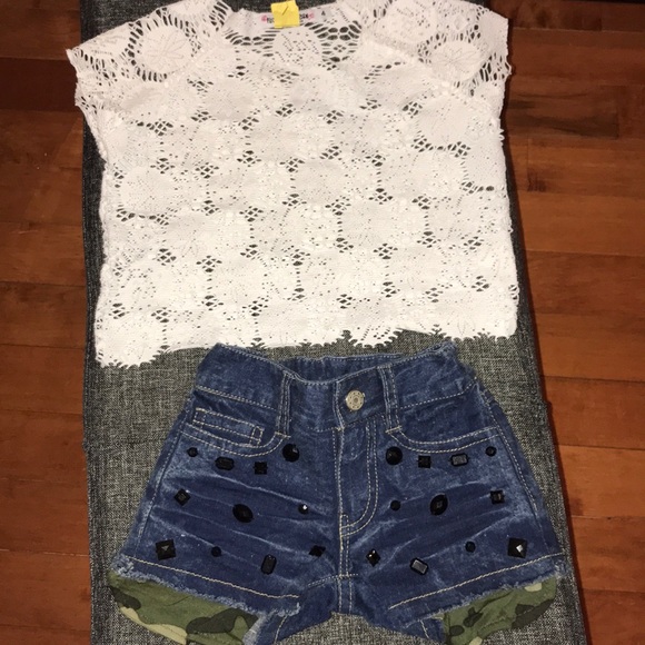 Flowers by Zoe Other - Flowers by Zoe jean short set